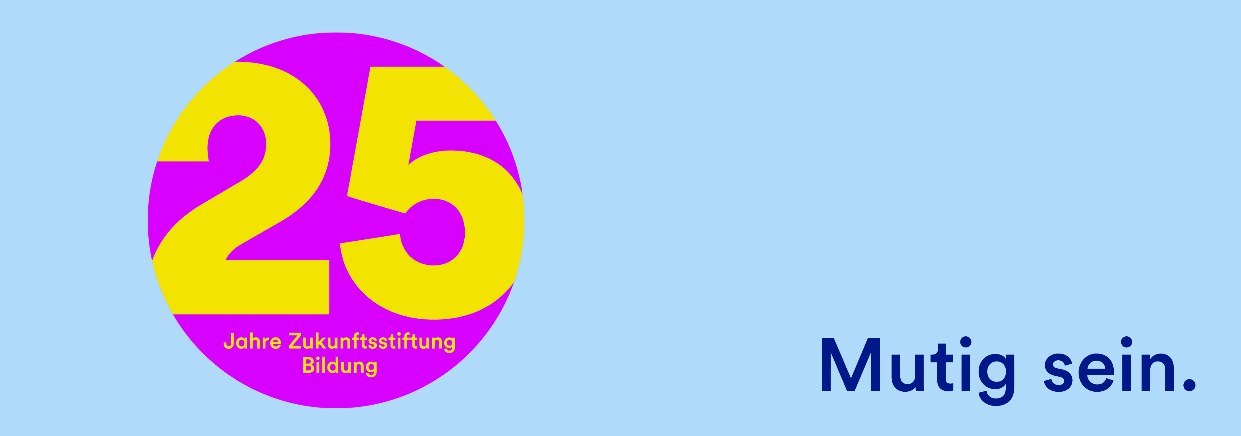 25 Jahre Zukunftsstiftung Bildung